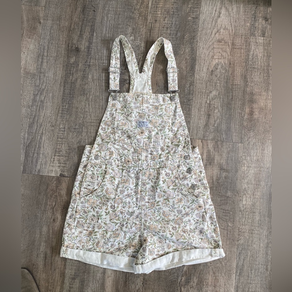 Levis Floral Tapestry Overalls
